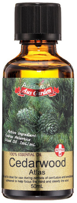 Aus Garden 澳維花園 台灣公司貨 大西洋雪松精油, 50ml, 1瓶