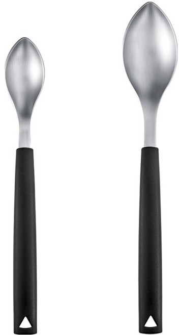 트라이앵글 퀴넬 스푼 스몰 + 라지 세트, 1세트