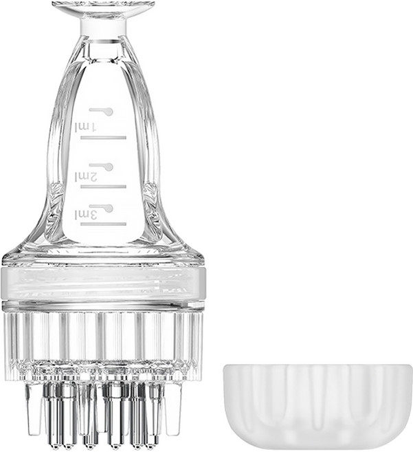 모던앳 두피 마사지 브러쉬 헤어토닉 도포기, 1개, 화이트