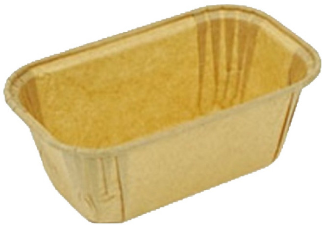 천운패키지 플럼피몰드 받침 소, 크라프트, 50개