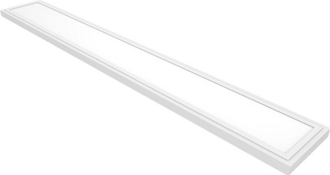 비츠조명 LED 슬림 플러스 면조명 50W 1280 x 180 x 27 mm, 화이트+주광색