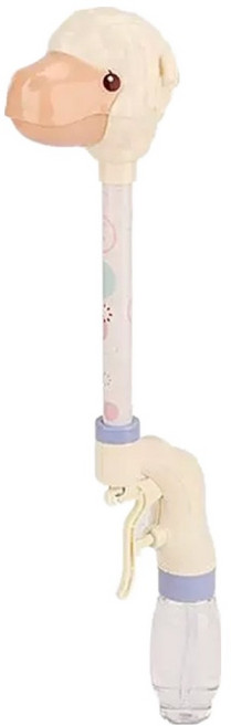 별님토이즈 큐티 캐릭터 장난꾸러기 물총 알파카, 화이트, 1개