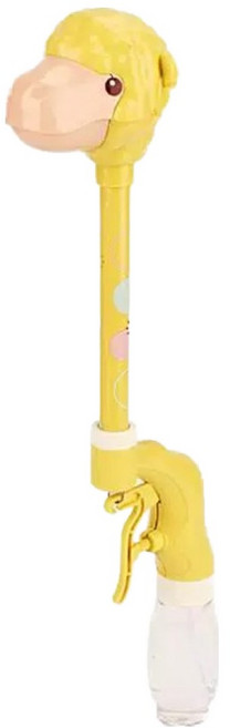 별님토이즈 큐티 캐릭터 장난꾸러기 물총 알파카, 옐로우, 1개