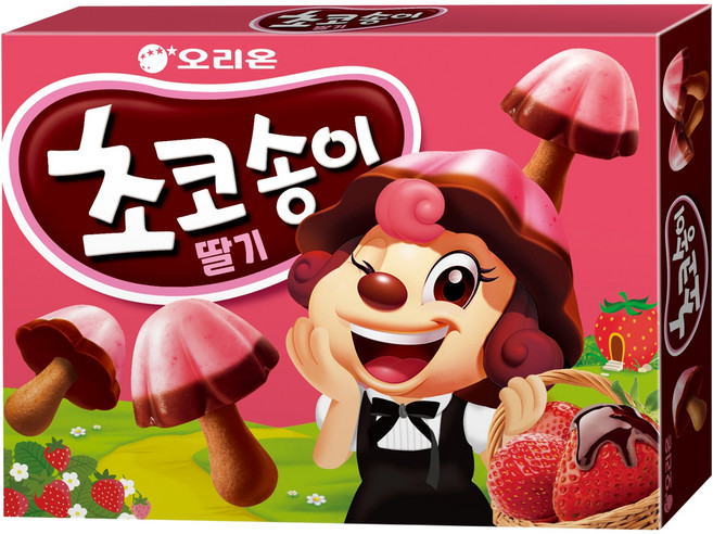 초코송이 딸기, 1개, 45g