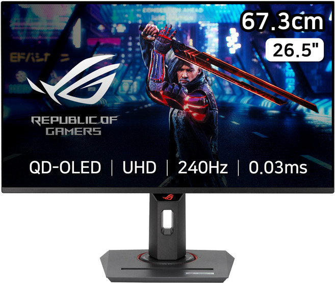 에이수스 ROG STRIX UHD 모니터 OLED, 67.3cm, XG27UCDMG