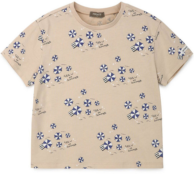 Perimitz 男童陽傘滿版T恤 P2525T141