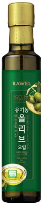 로엘 유기농 엑스트라버진 올리브오일, 1개, 250ml