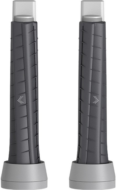 유닉스 디오 폴드 드라이기 전용 스타일링 배럴 30mm 2p, UN-A9300BRI30, 진회색