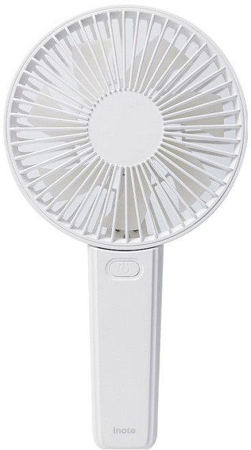 아이노트 접이식 빅팬 휴대용 핸디 선풍기, TBH10, WHITE