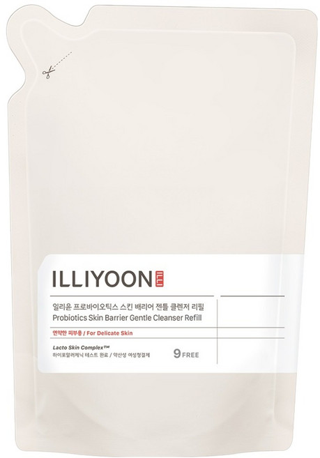 일리윤 프로바이오틱스 스킨 배리어 젠틀 클렌저 약산성 여성청결제 리필, 250ml, 1개
