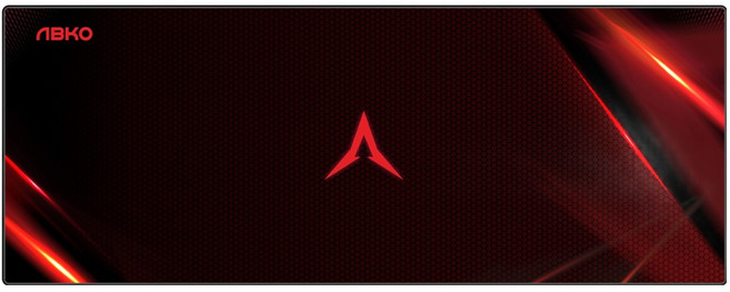 앱코 스탠다드 게이밍 장패드, 레드, 1개