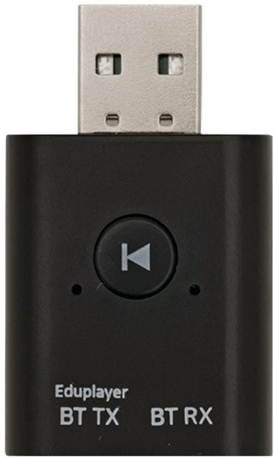 에듀플레이어 블루투스 송수신기 TX RX 오디오 리시버 동글이 AUX, 1개, EBT22