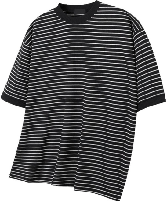 해리슨 남성용 스트라이프 반팔 티셔츠 HA-1004 MMO1004