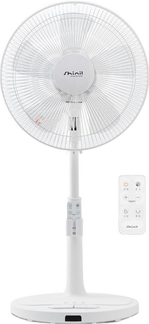 신일 무소음 BLDC 발터치 리모컨 스탠드 선풍기, SIF-S1402TS