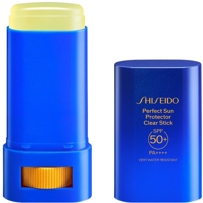 시세이도 퍼펙트 선 프로텍터 클리어 스틱 SPF50+ PA++++, 20g, 1개