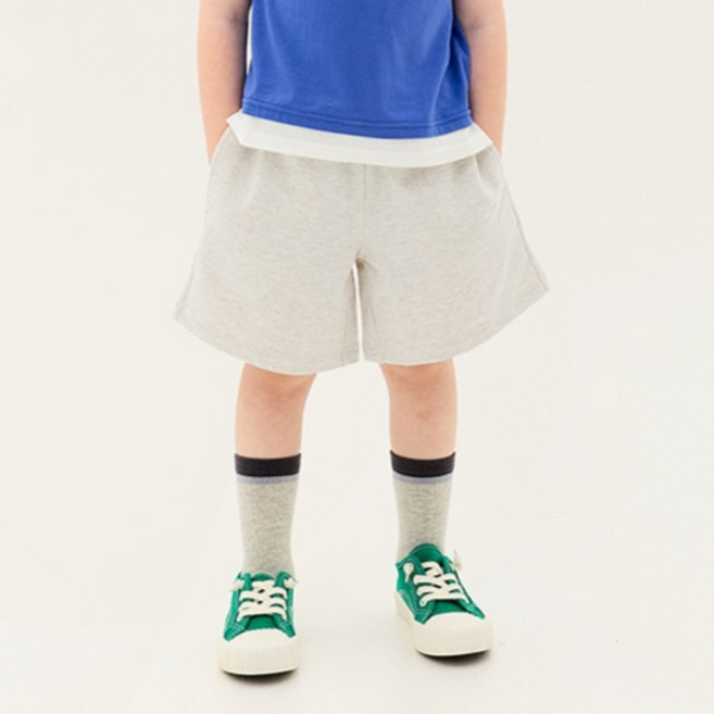 유니프랜드 아동용 베이직 5부 팬츠