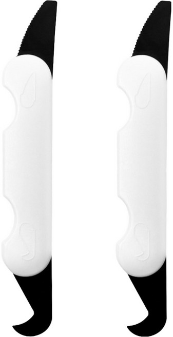 월드크린 듀얼 커팅 안전 택배칼, 혼합색상, 2개