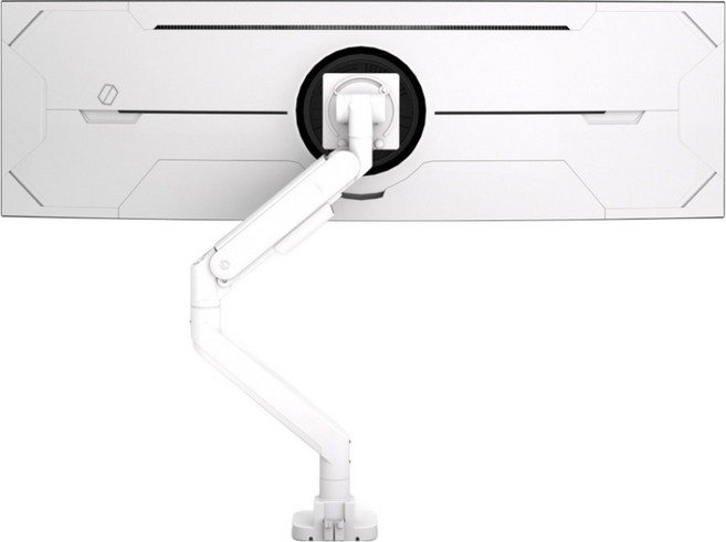 루나랩 타이탄 싱글 모니터암, 화이트, 1개