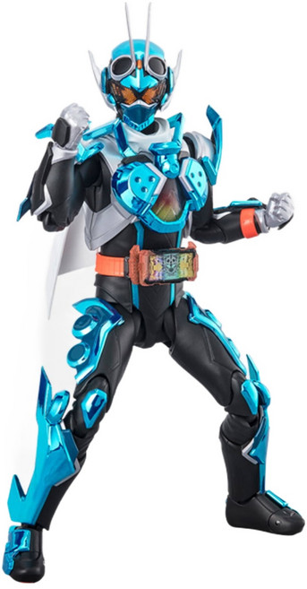 반다이 SH피규아트 가면라이더 갓챠드 스팀 호퍼 피규어, 1개