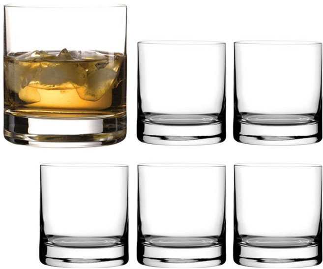 누드 락스 S 위스키 온더락 글래스 L, 6개