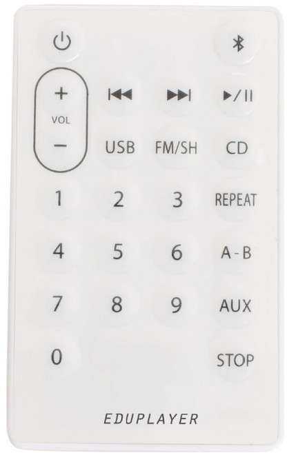 에듀플레이어 CD플레이어 EA10 전용 리모컨