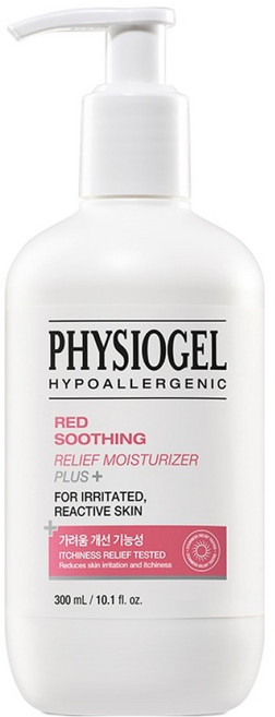 피지오겔 레드 수딩 릴리프 모이스처라이저 플러스 로션, 300ml, 1개