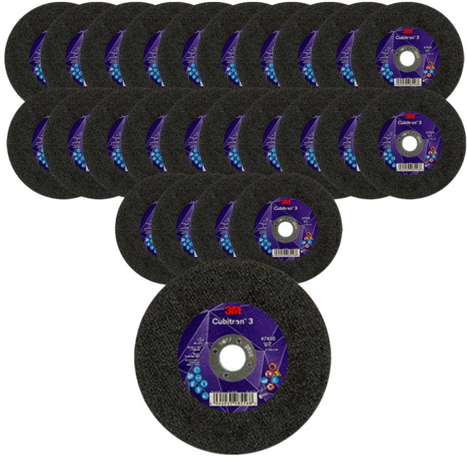 3M Cubitron3 125mm 切割片 砂輪機刀片 47420, 25個