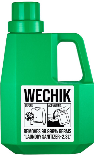 위칙 소독 섬유유연제 본품, 2.3L, 1개