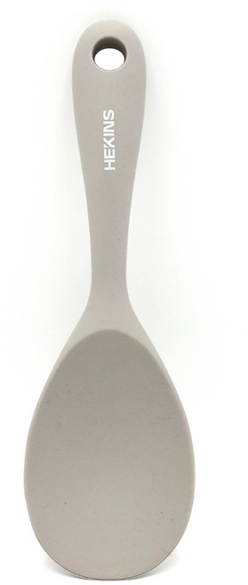 퀸센스 헤킨스 실리콘 밥주걱, 그레이, 1개