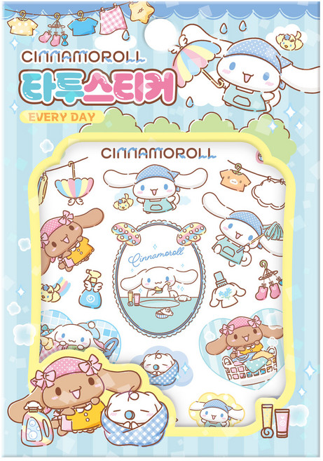 산리오캐릭터즈 시나모롤 타투스티커 에브리데이, 아이누리
