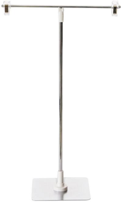 높이조정 집게형 T자 스탠드 거치대, 1개