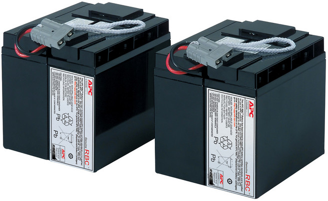 슈나이더일렉트릭 UPS RBC55 배터리 적용모델 SUA2200I / SUA3000I / SUA5000RMI5U 호환, 1개