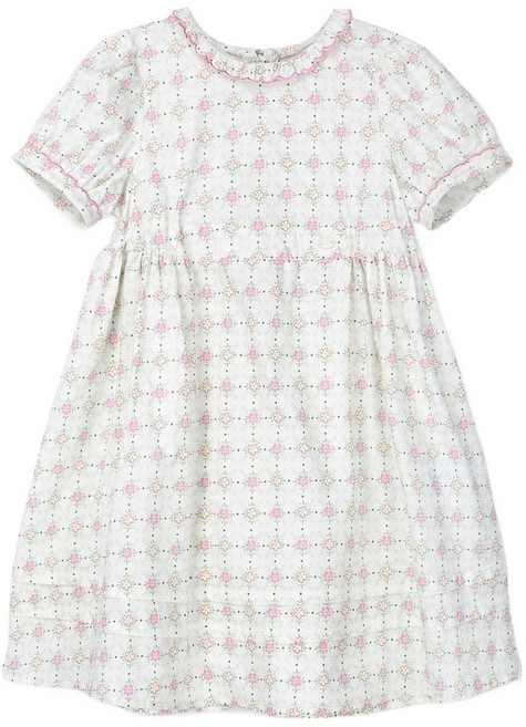 페리미츠 여아용 통기성 꽃나염 스칼럽 원피스 P2522O67347