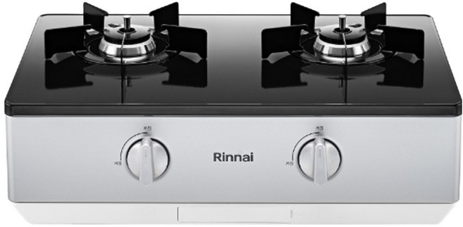 린나이 프리스탠딩 가스레인지 2구 방문설치, RTR-642BJ, LNG