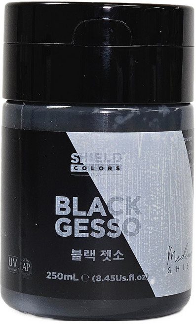 쉴드 젯소 블랙, 1개, 250ml