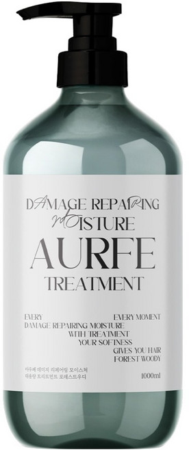 아우페 데미지 리페어링 모이스처 트리트먼트 포레스트우디향, 1개, 1L