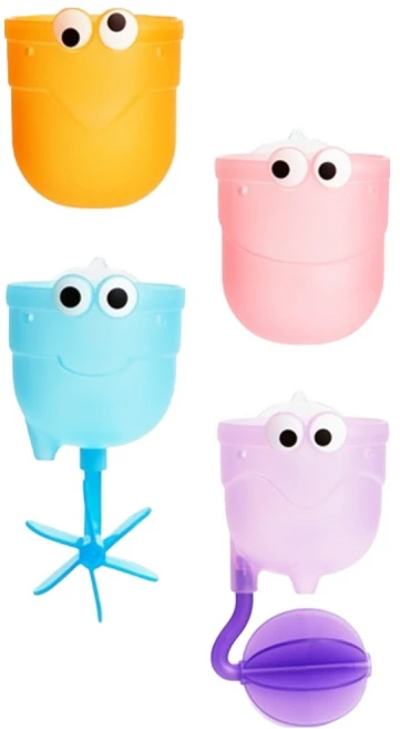 먼치킨 목욕 완구 폭포만들기 아기 장난감, 혼합색상, 1개 - 쿠팡