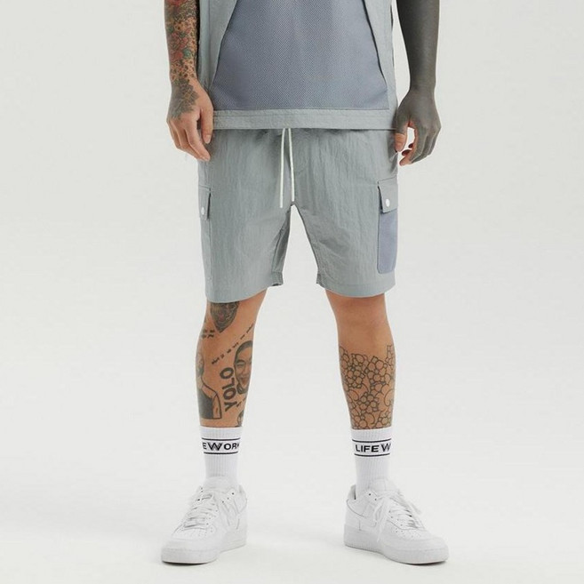 라이프워크 네온스트링 메쉬포켓 숏 팬츠