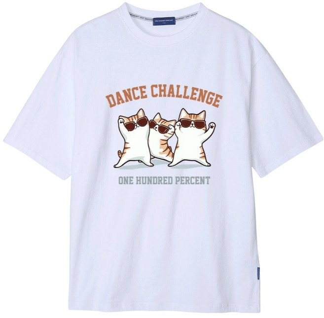 원헌드레드퍼센트 HARMONIA 세미오버 반팔 티셔츠 top 4