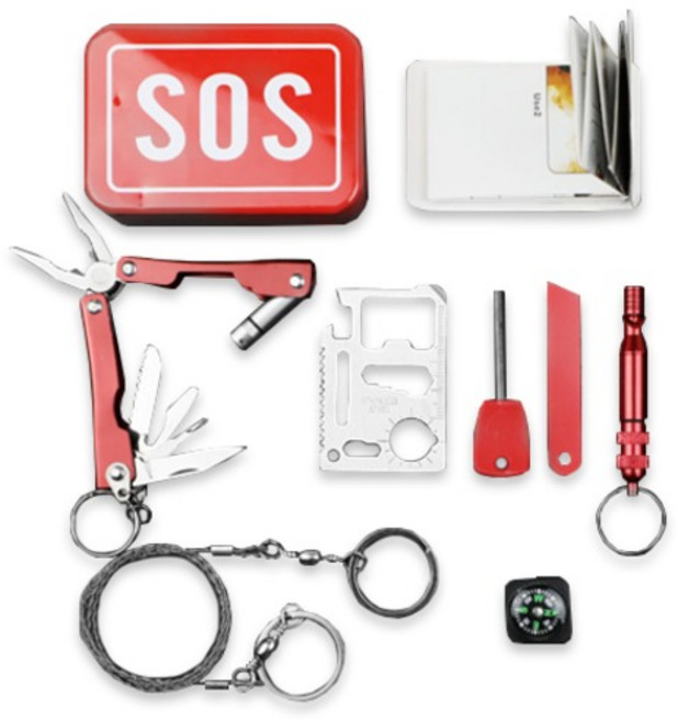 TIS 재난가방 나들이 응급키트, 1개