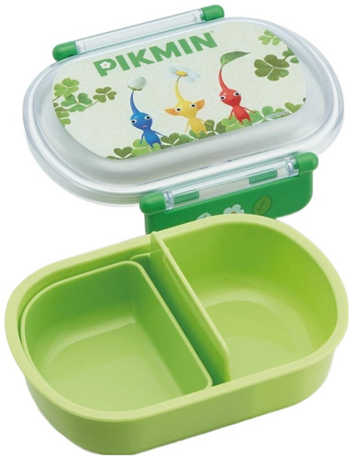 Skater 抗菌單層便當盒 360ml QAF2BAAG, 任天堂 皮克敏, 1個