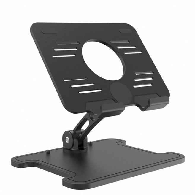 AHOYE 可折疊平板支架, 單一商品, 黑色, 1個