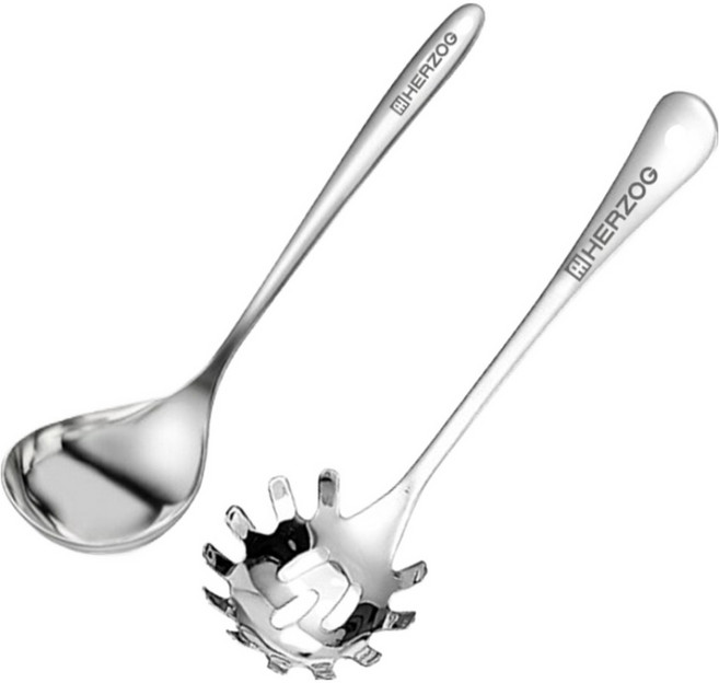 헤르조그 올스텐 SUS304 국자 + 면국자 세트, Silver, 1세트