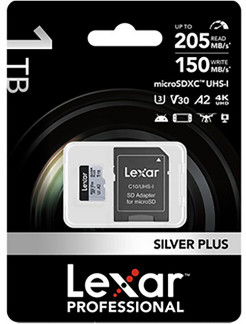 렉사 마이크로 SD카드 Silver Plus, 1TB, 1개