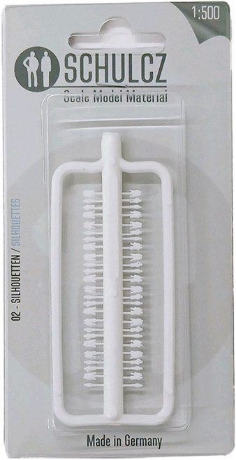 슐츠 크리앤조이 1 : 50 평면 인체모형 FS022001 50입, 화이트, 1개