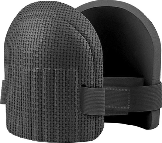 모나코올리브 정원 텃밭가꾸기 작업용 푹신푹신 쿠션 무릎보호대 2p, 블랙, 1개