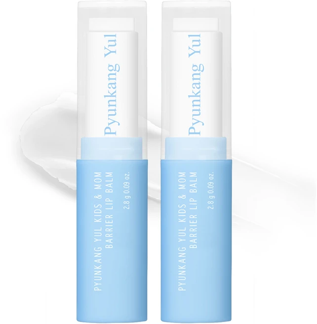 편강율 키즈앤맘 배리어 립밤, 무향, 2.8g, 2개 - 쿠팡