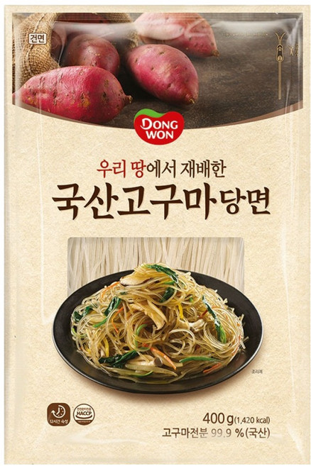 동원 국산 고구마 당면, 400g, 1개