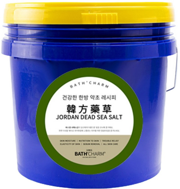 바스참 요르단 사해소금 약초, 10kg, 1개