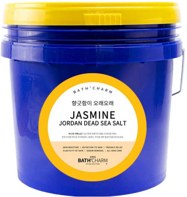 바스참 요르단 사해소금 자스민, 10kg, 1개
